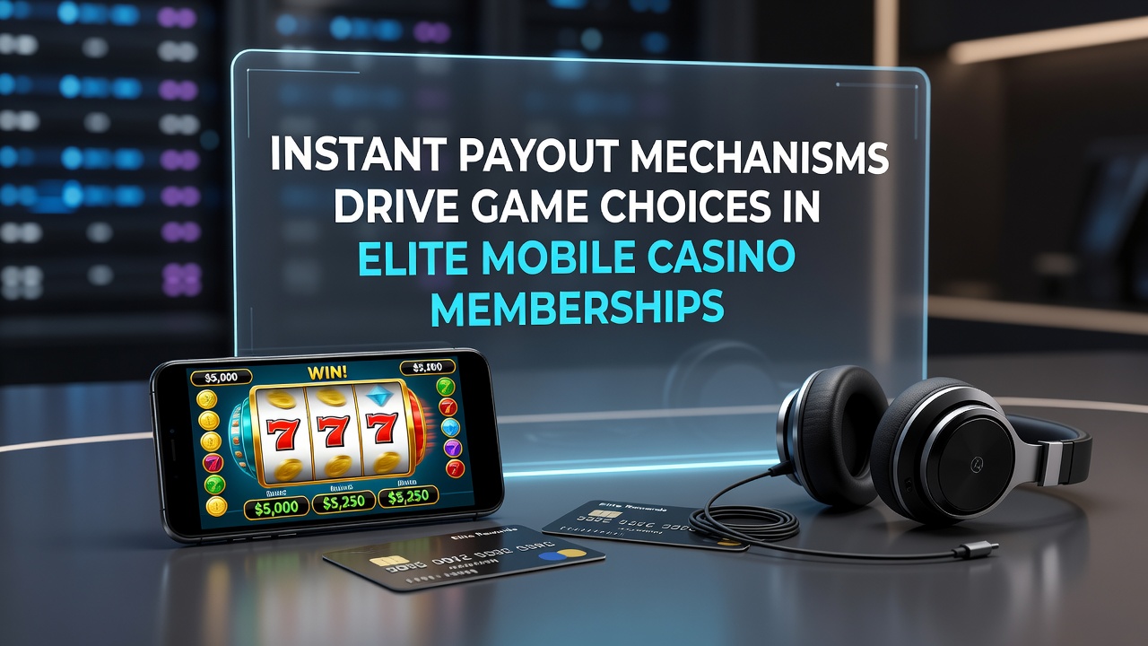 Mobile casino app interface displaying instant payout confirmation screen with transaction details